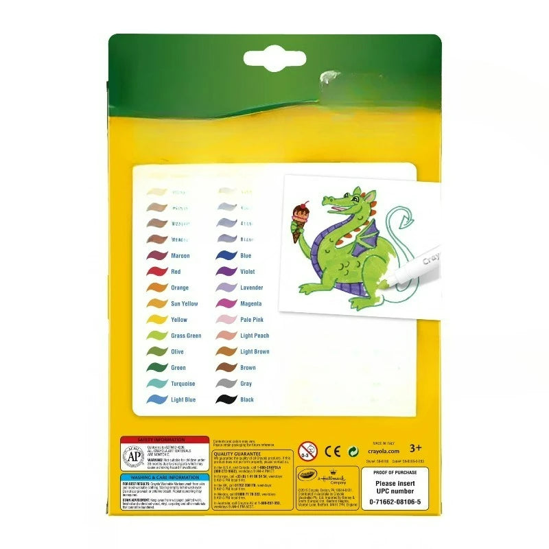 Washable Markers For Kids School Supplies And Coloring Art