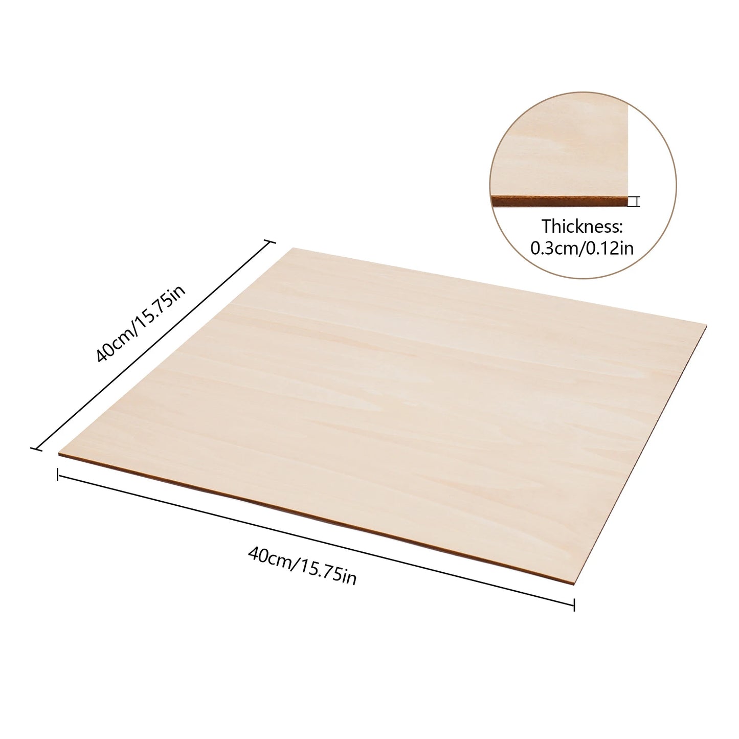 Premium Basswood Sheets For Laser Cutting And Engraving Projects