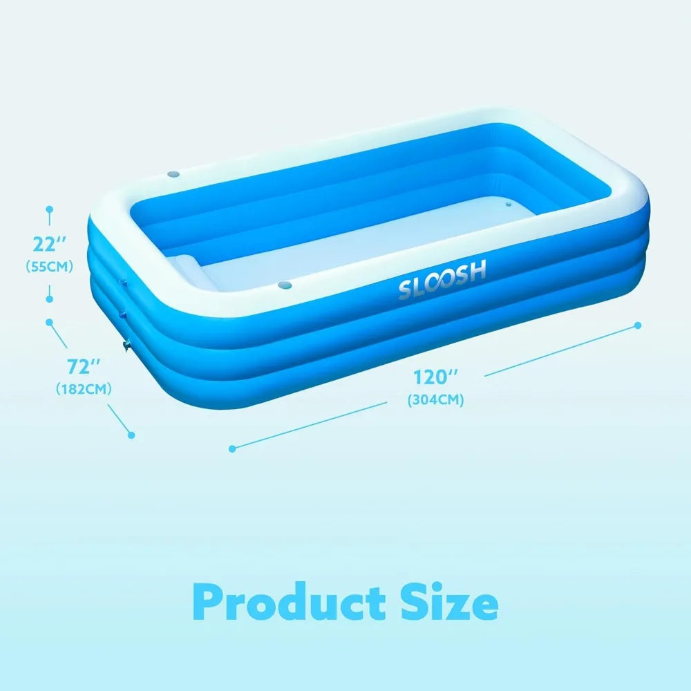 Joyfy Inflatable Family Swimming Pool With UV Protection