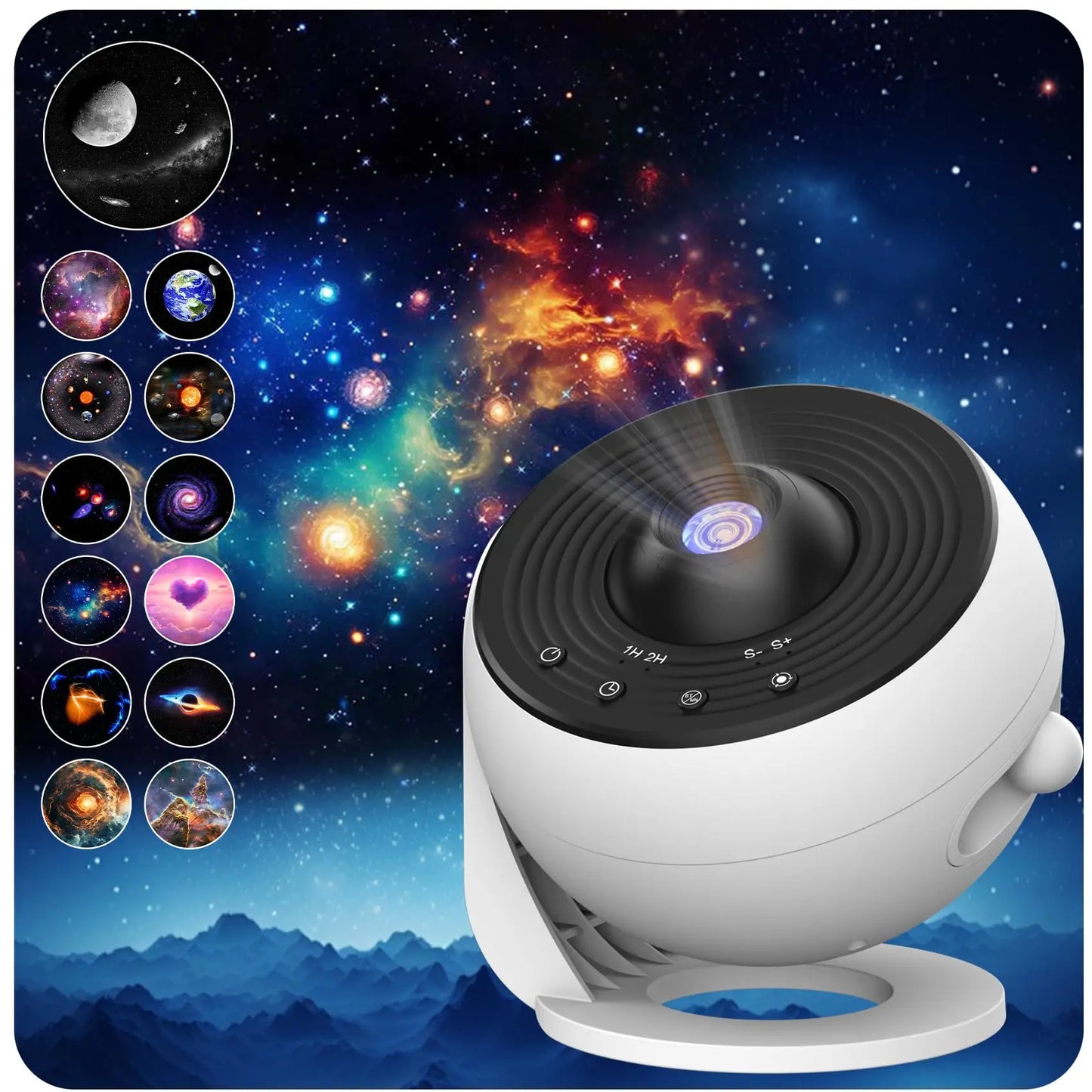 Ausyle Smart Galaxy Projector Star Night Light For Home Decor