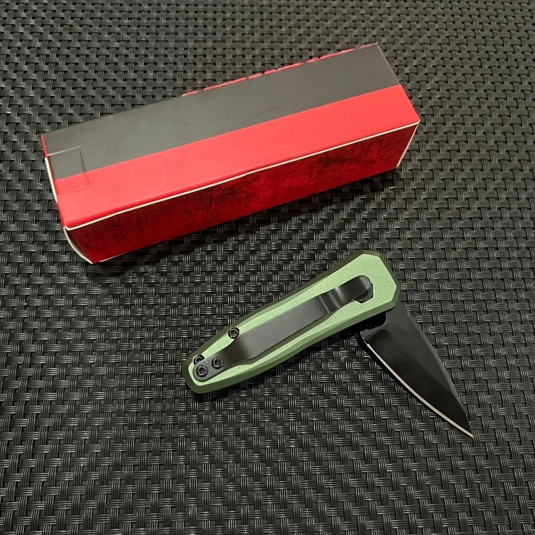 DIY Quick Open Folding Pocket Knife With Aluminum Handle