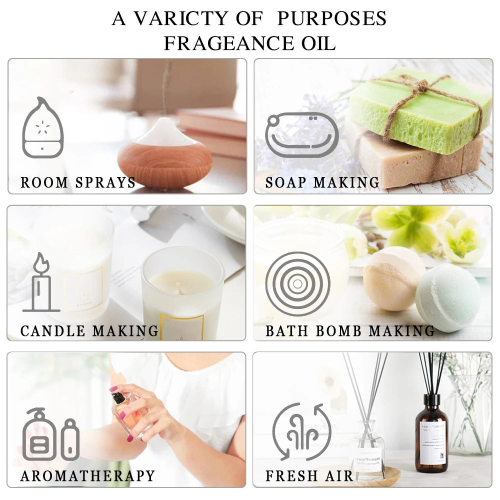 Mayjam Pure Essential Oils Aromatherapy Blend Collection Set