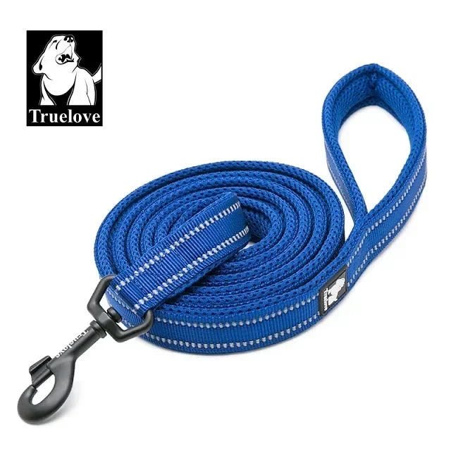 Truelove Padded Reflective Nylon Pet Leash For Dogs And Cats