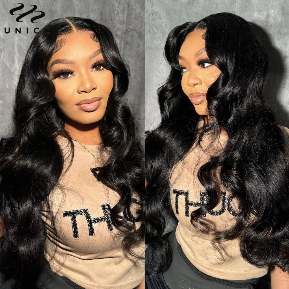 Unice Body Wave Bundles 100% Human Hair Virgin Brazilian Weave Extensions