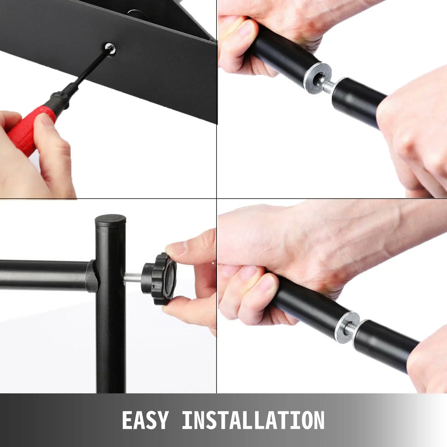 Succebuy Adjustable Telescopic Backdrop Banner Stand For Wedding Event Photography And Video Background Support
