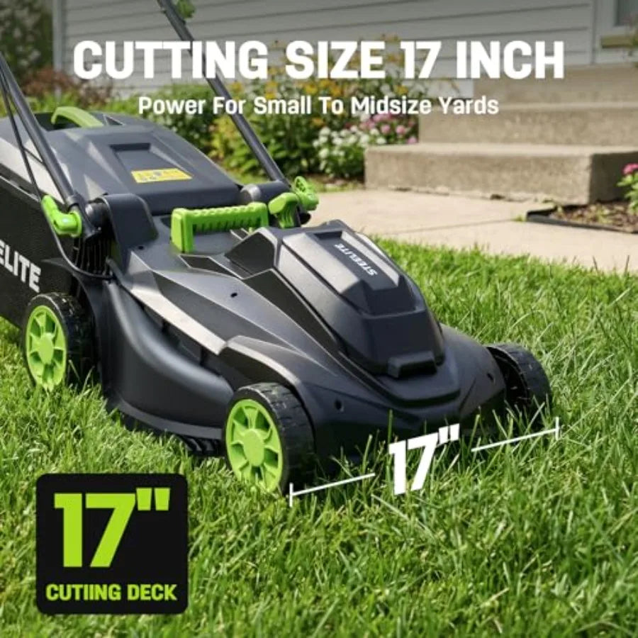 SHXI Brushless Cordless Lawn Mower And Leaf Blower System