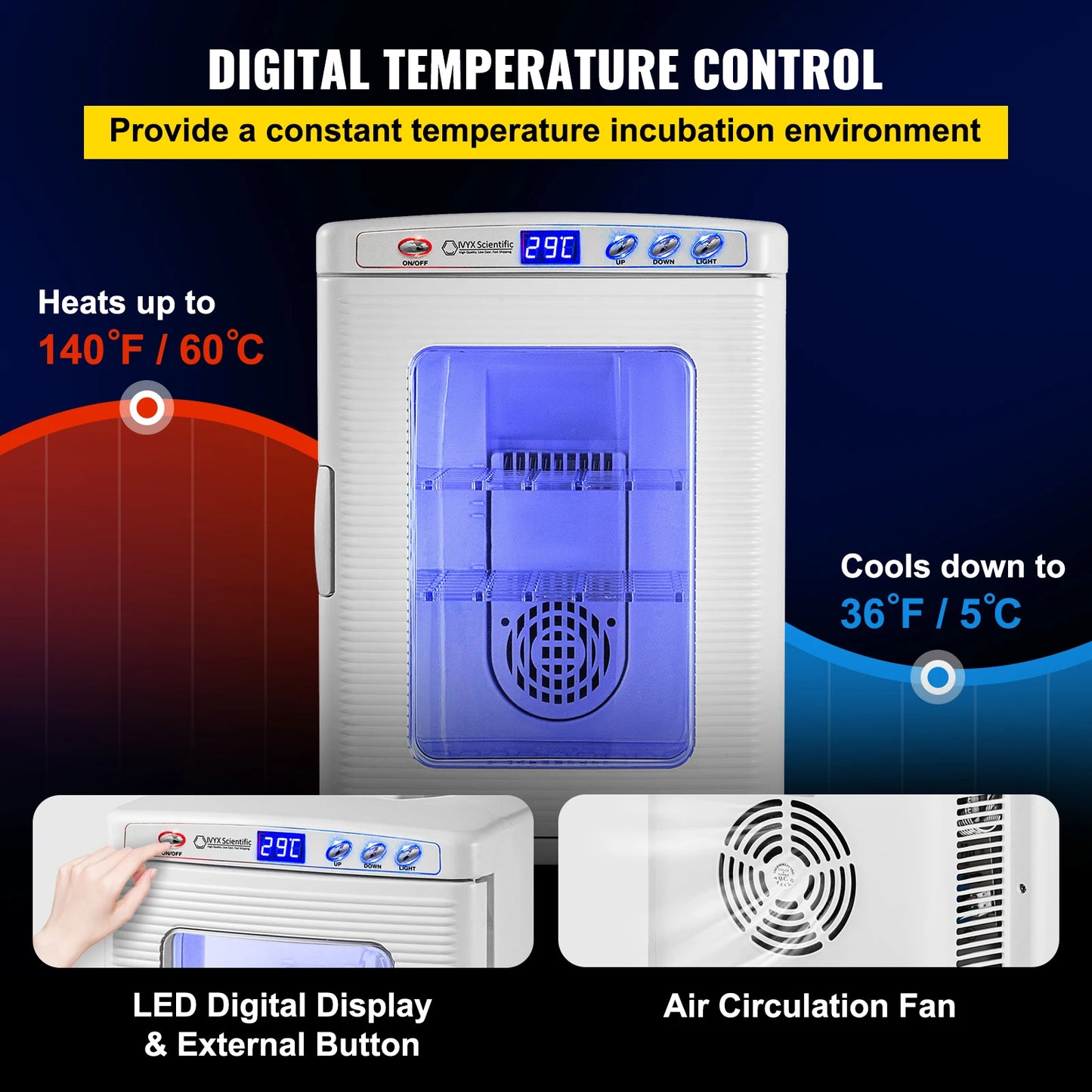 Automatic Reptile Egg Incubator With Precise Temperature Control