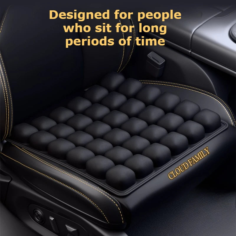 3D Inflatable Seat Cushion With Massage Pad For Office Chairs