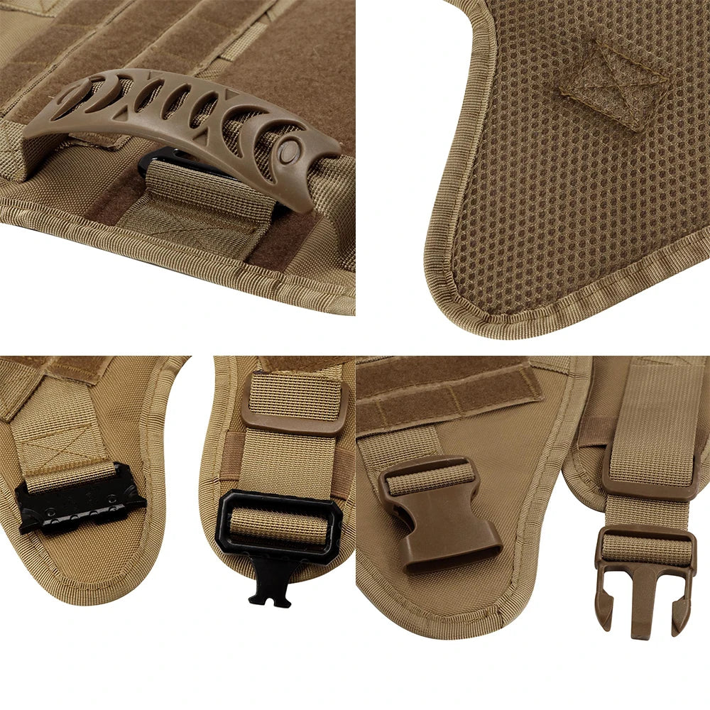 Padded Nylon Dog Harness And Leash Set For Daily Training