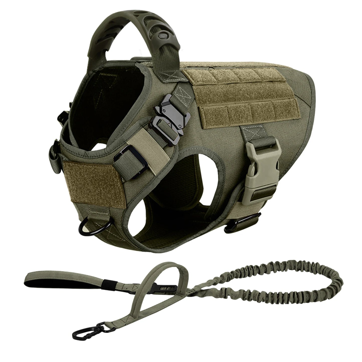 Padded Nylon Dog Harness And Leash Set For Daily Training