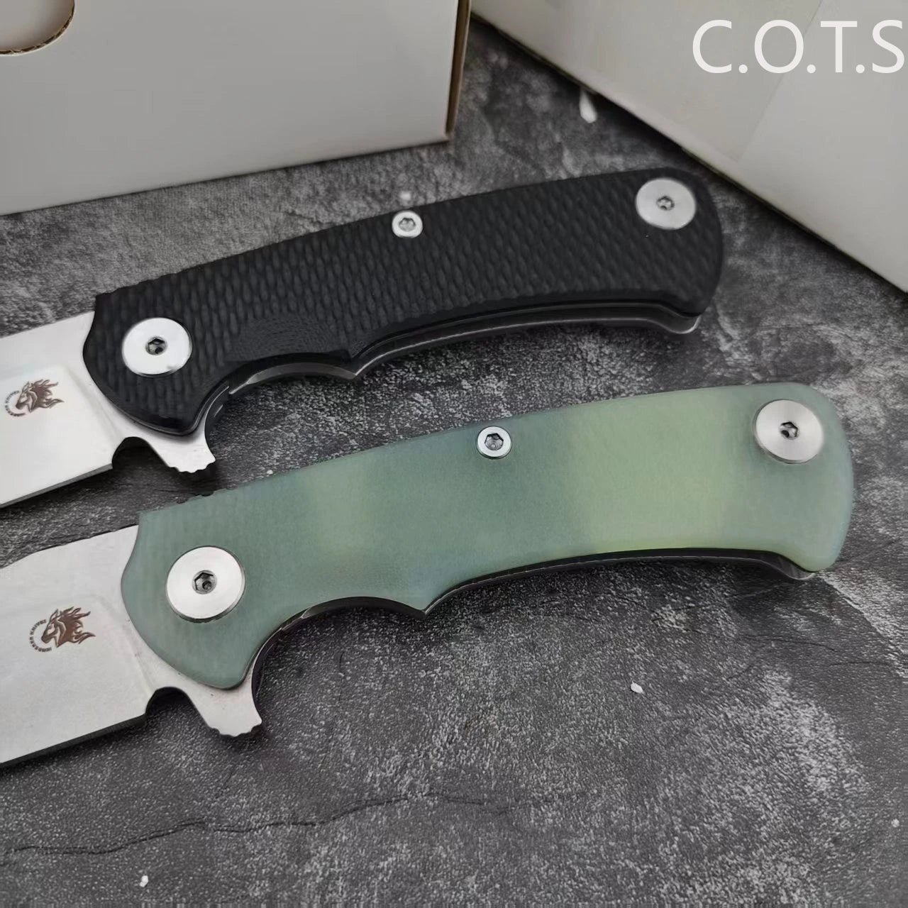Rick Hinderer XM18 D2 Steel G10 Folding Flipper Pocket Knife