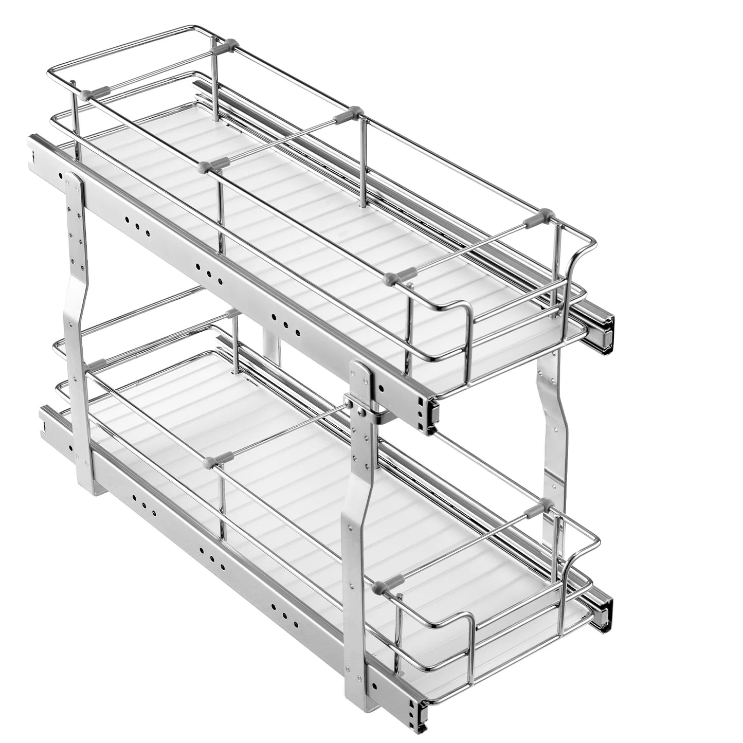 Vevor Heavy Duty Pull Out Cabinet Organizer Slide Shelf Kitchen