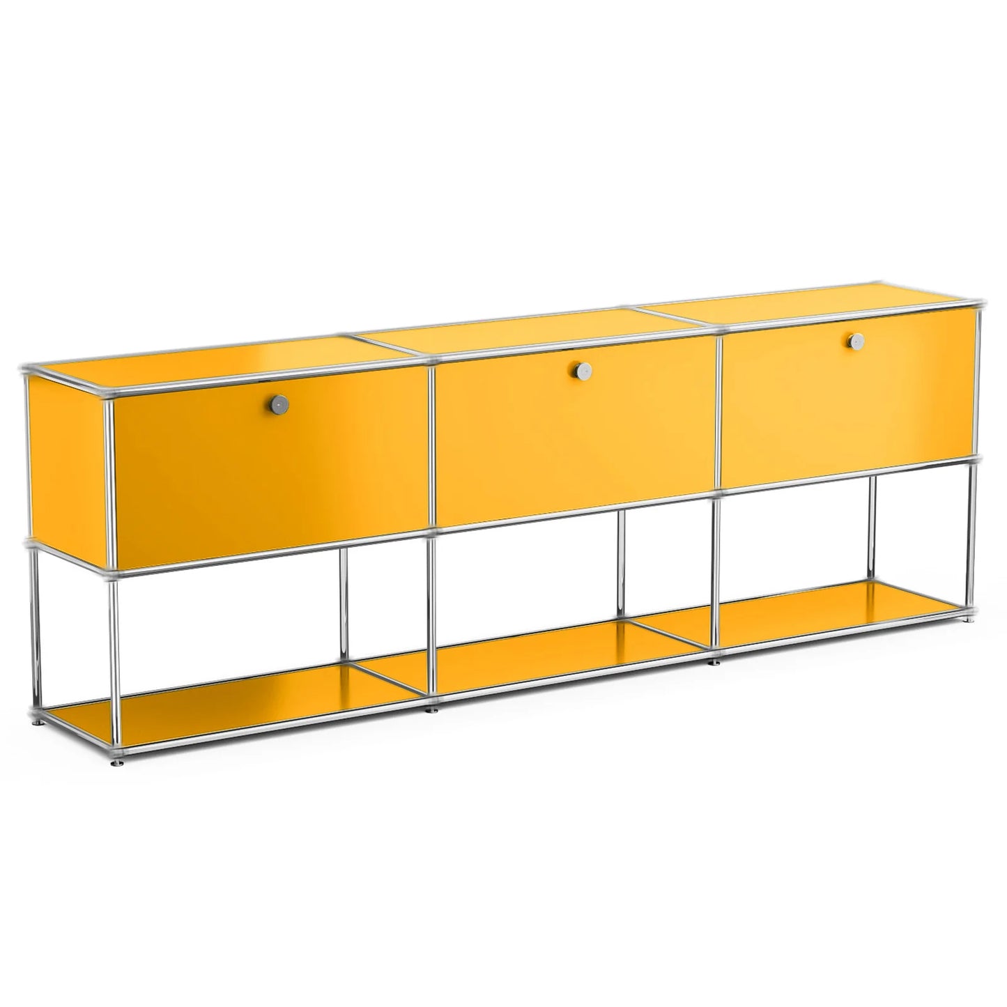 Modern Stainless Steel Storage Cabinet For Living Room And Office