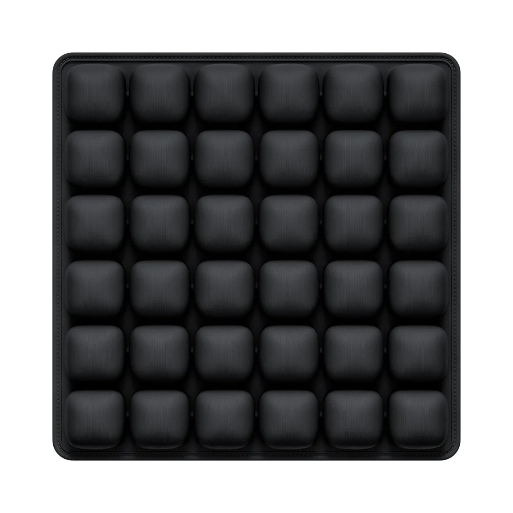3D Inflatable Seat Cushion With Massage Pad For Office Chairs