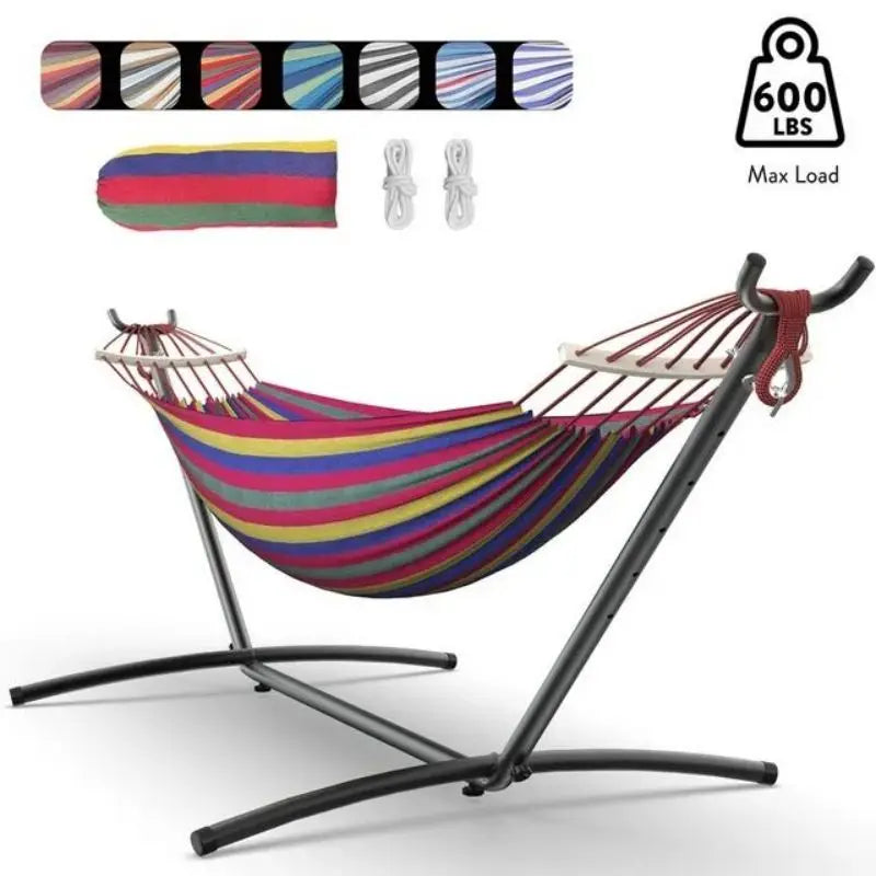 Gyroor Adjustable Outdoor Hammock Stand With Convenient Storage Bag