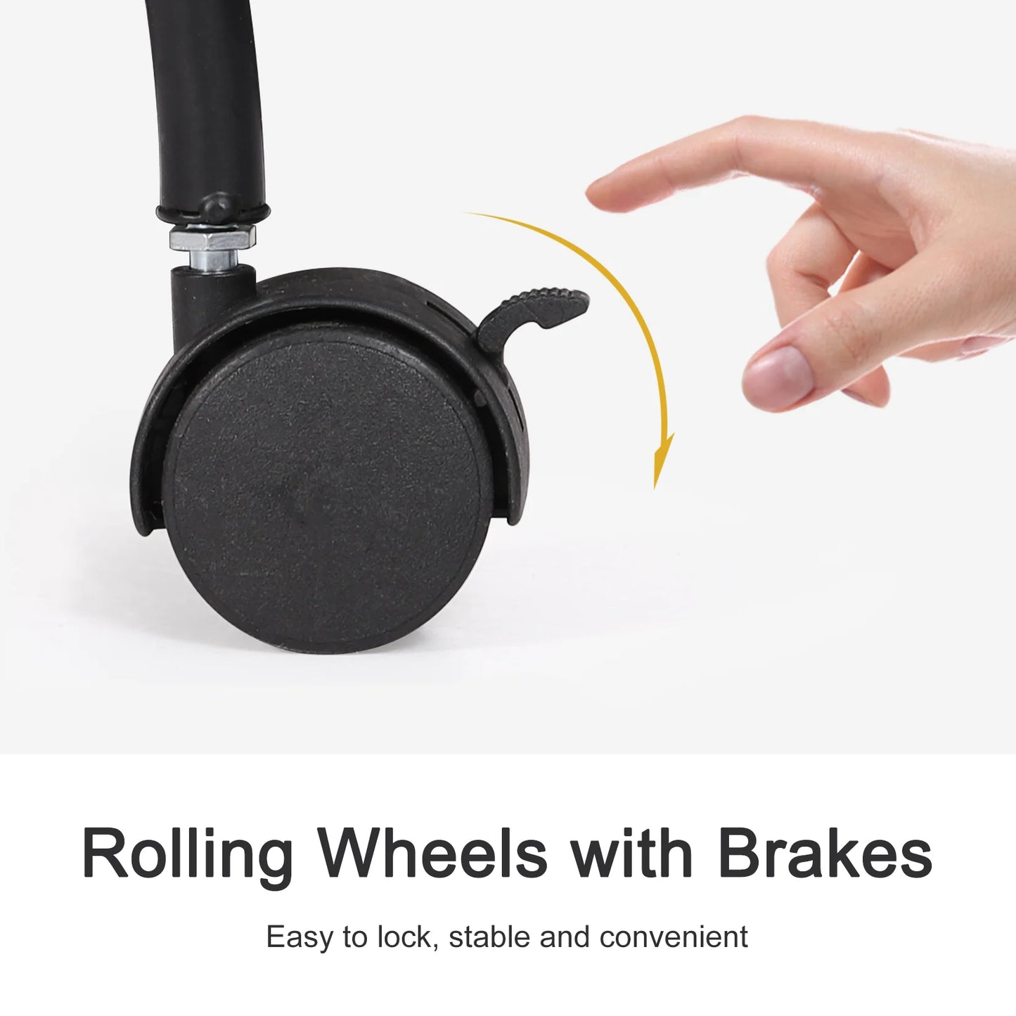 Rolling Metal Plant Stand With Wheels For Patio Balcony Shelf