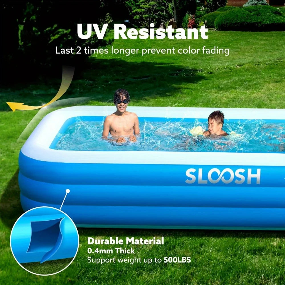 Joyfy Inflatable Family Swimming Pool With UV Protection
