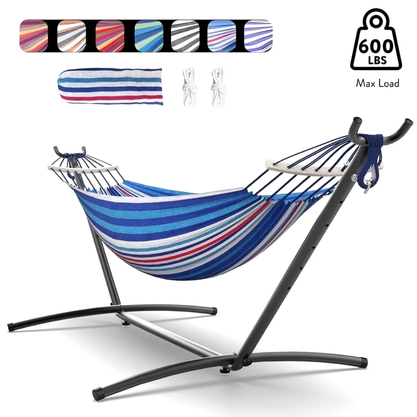 Gyroor Adjustable Outdoor Hammock Stand With Convenient Storage Bag