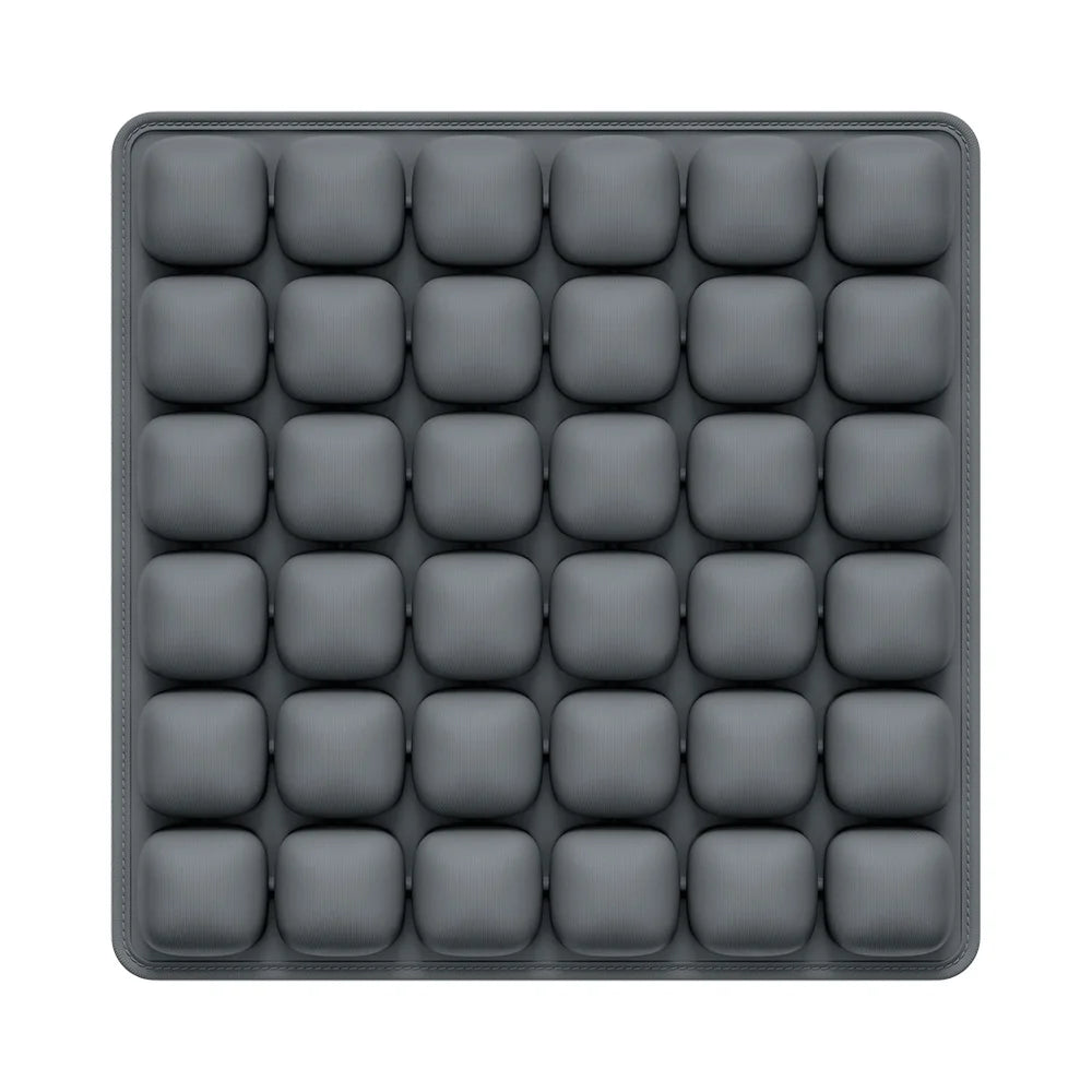 3D Inflatable Seat Cushion With Massage Pad For Office Chairs