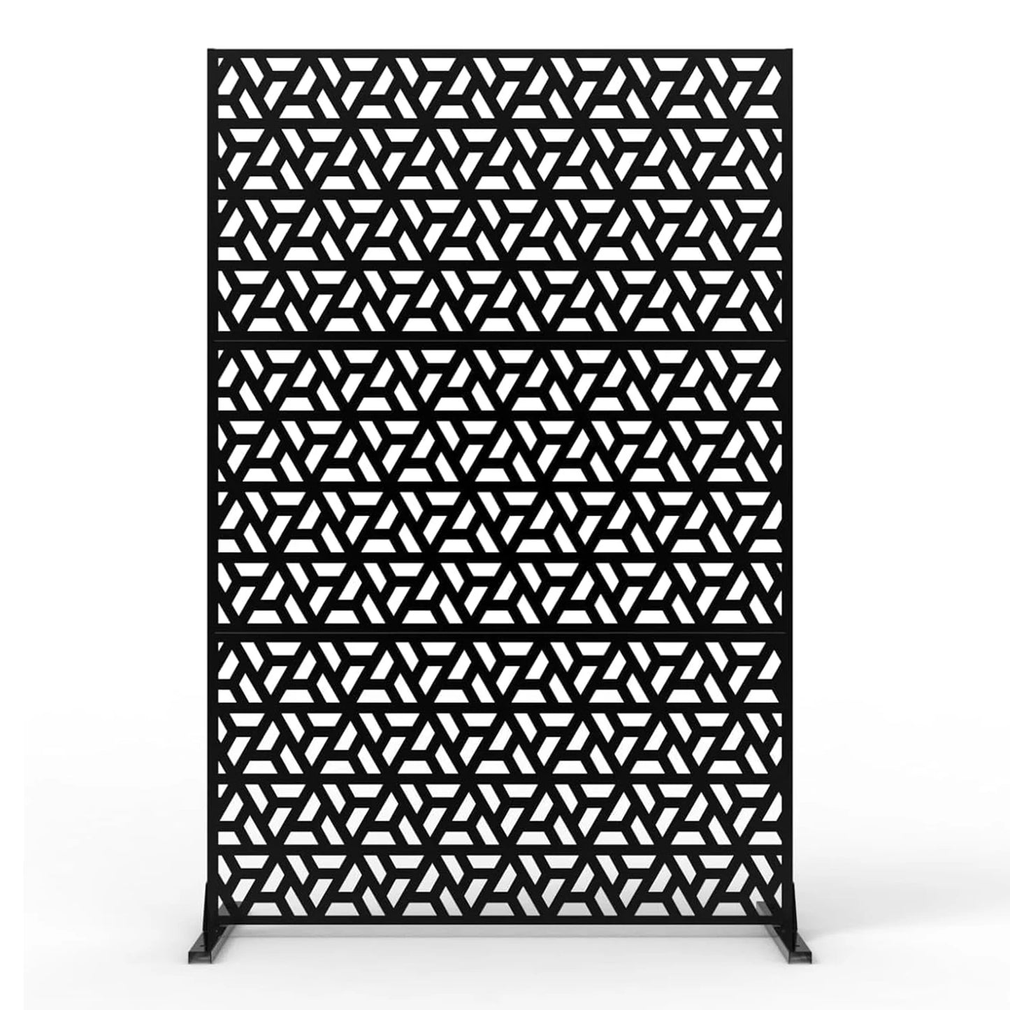Twister CK Decorative Metal Garden Privacy Screen With Stand