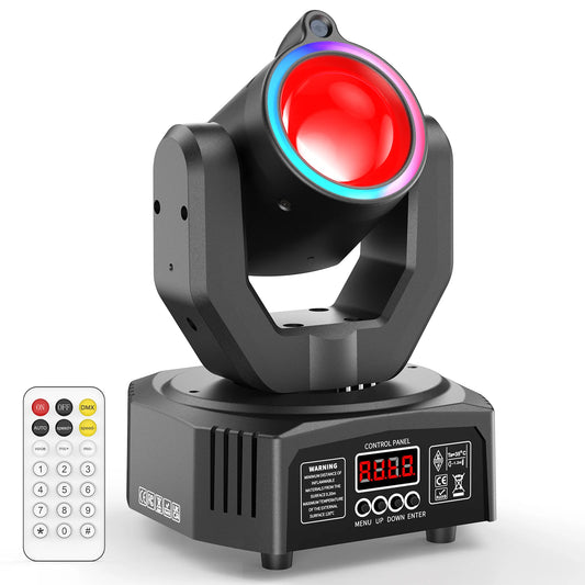UKing Mini 30W RGBW Moving Head Stage Lighting DMX Fixture