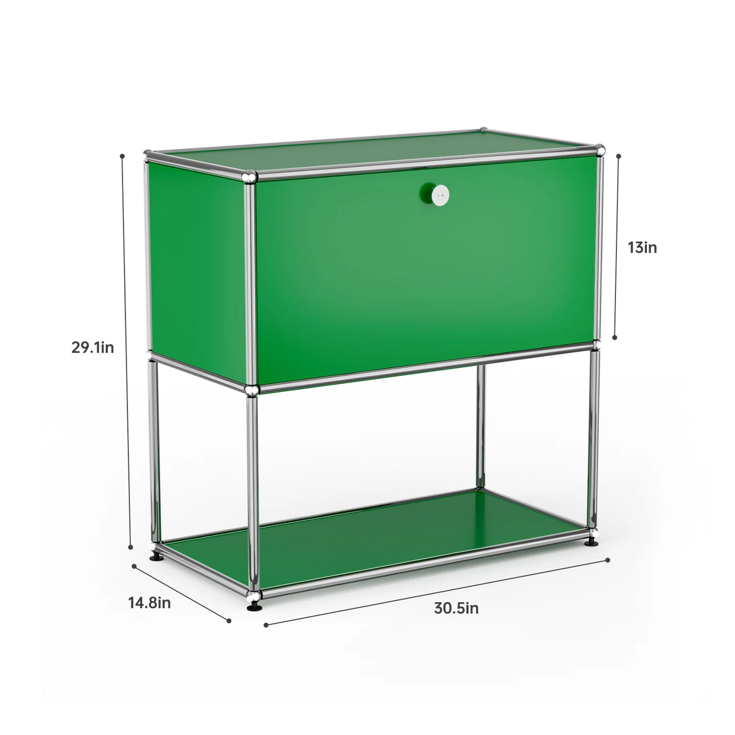Modern Stainless Steel Storage Cabinet For Living Room And Office