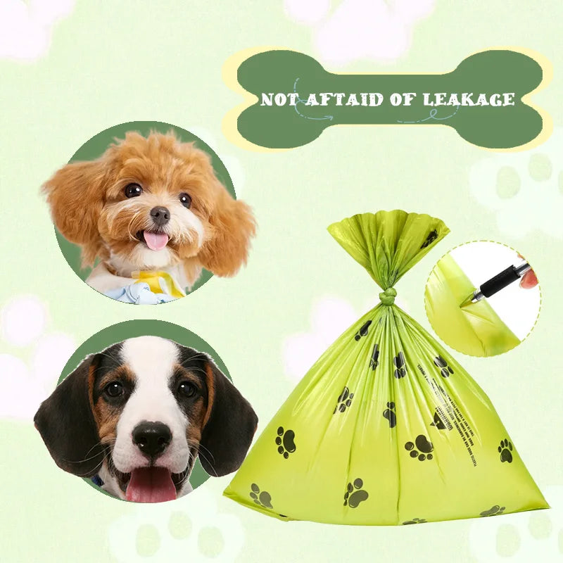 Leak Proof Extra Thick Dog Waste Bags For Pet Cleanup