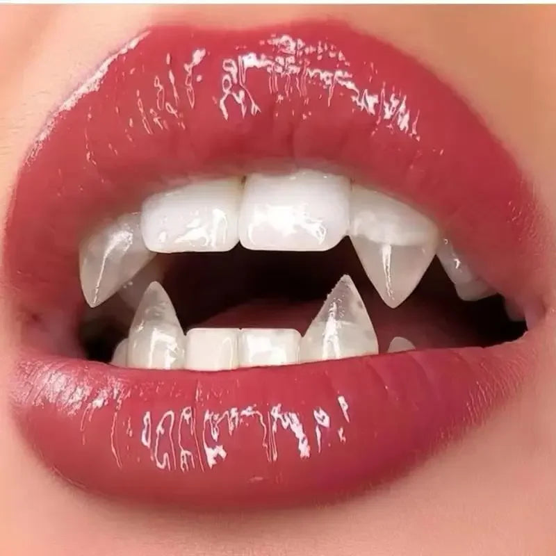 Vampire Fangs Dentures Props For Halloween Costume Party