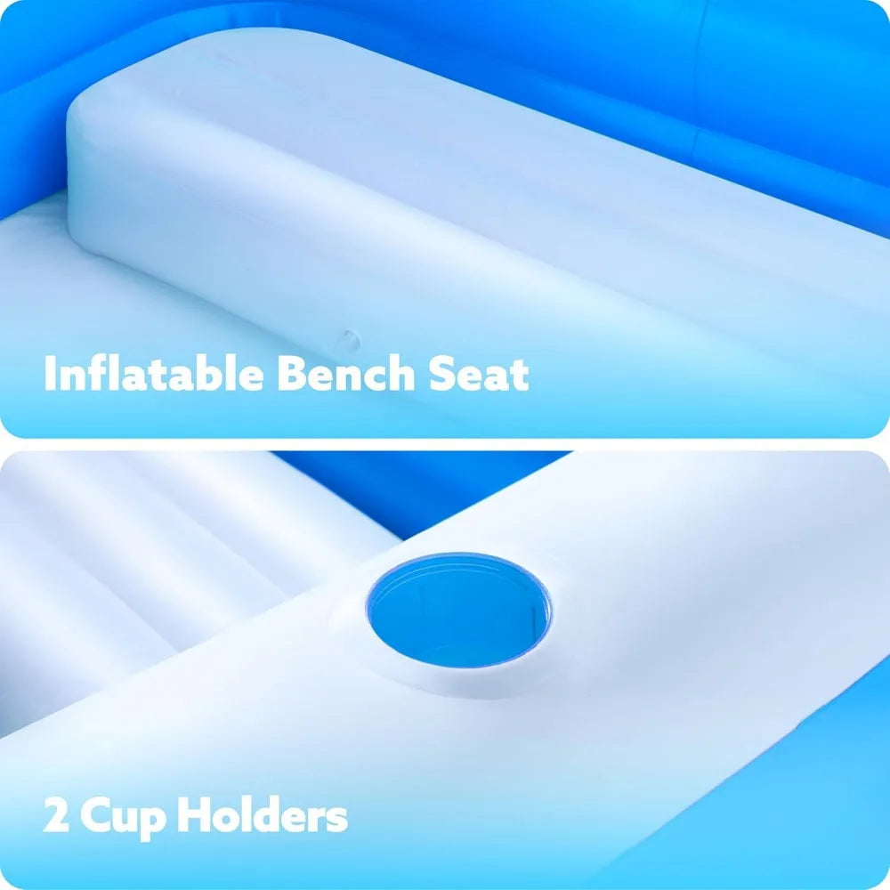 Joyfy Inflatable Family Swimming Pool With UV Protection