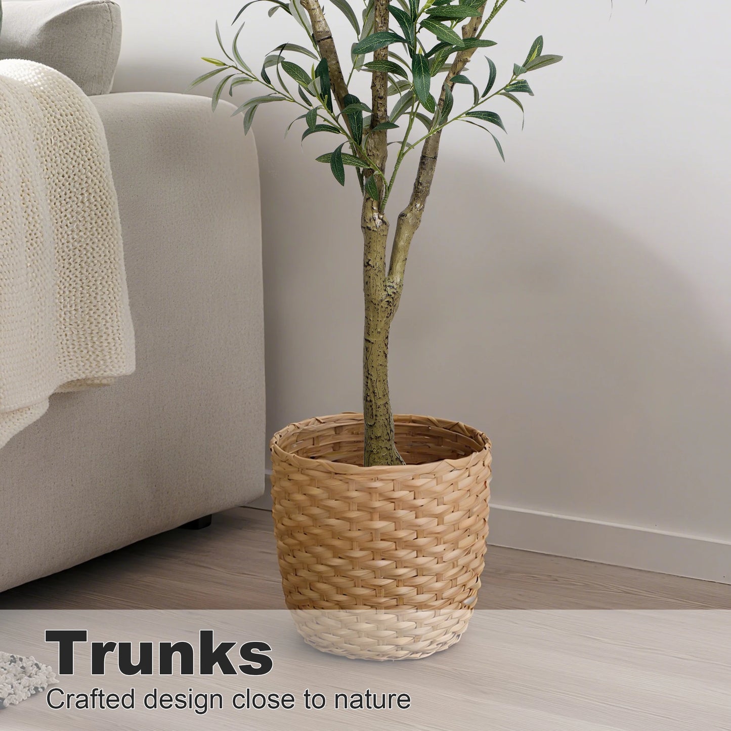 Olitree Artificial Olive Tree With Pot For Indoor Decorations