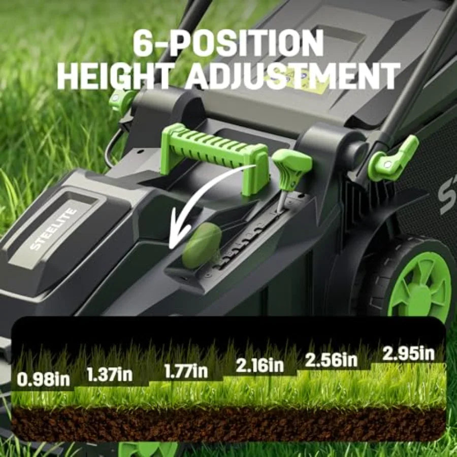 SHXI Brushless Cordless Lawn Mower And Leaf Blower System