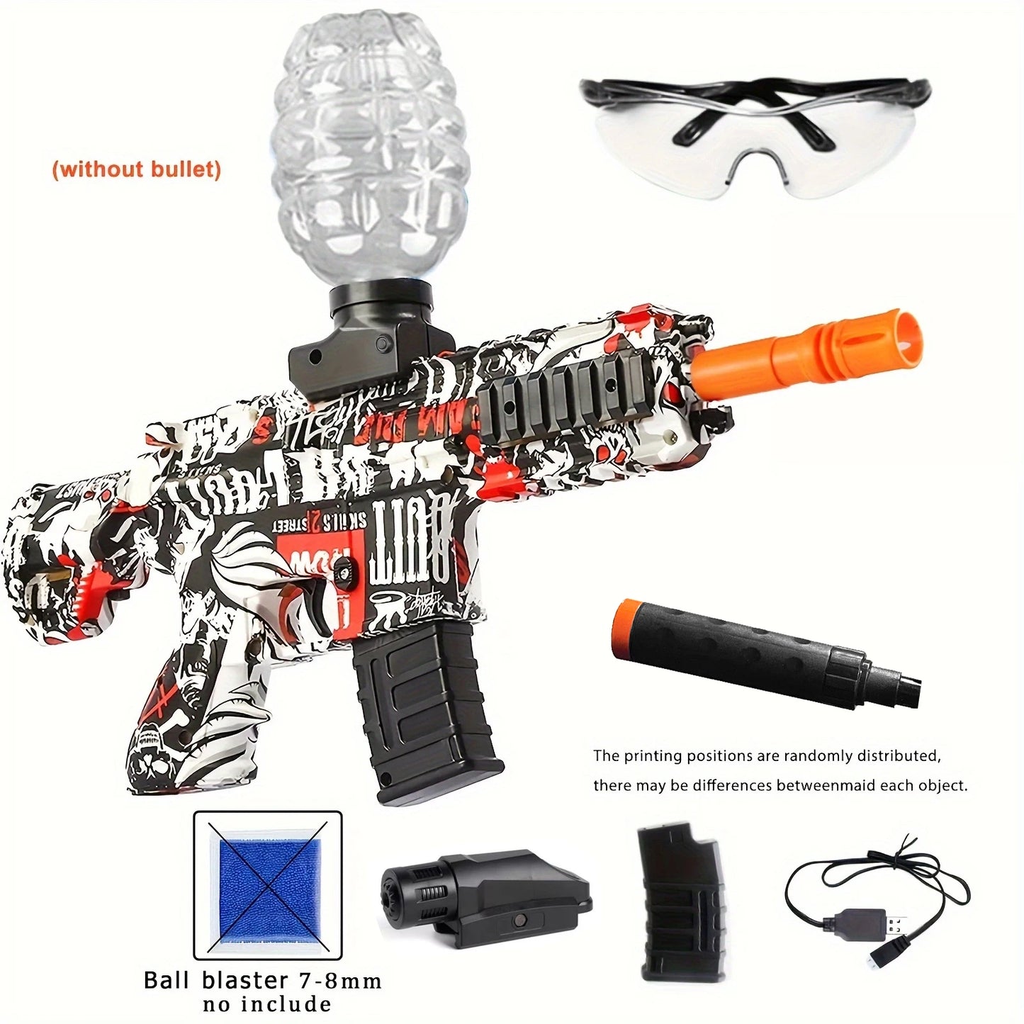 Electric Gel Blaster High Speed Splat Gun Outdoor Gaming Toy