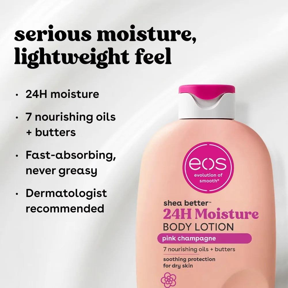 Pink Champagne Shea Butter Moisturizing Body Lotion For Dry Skin