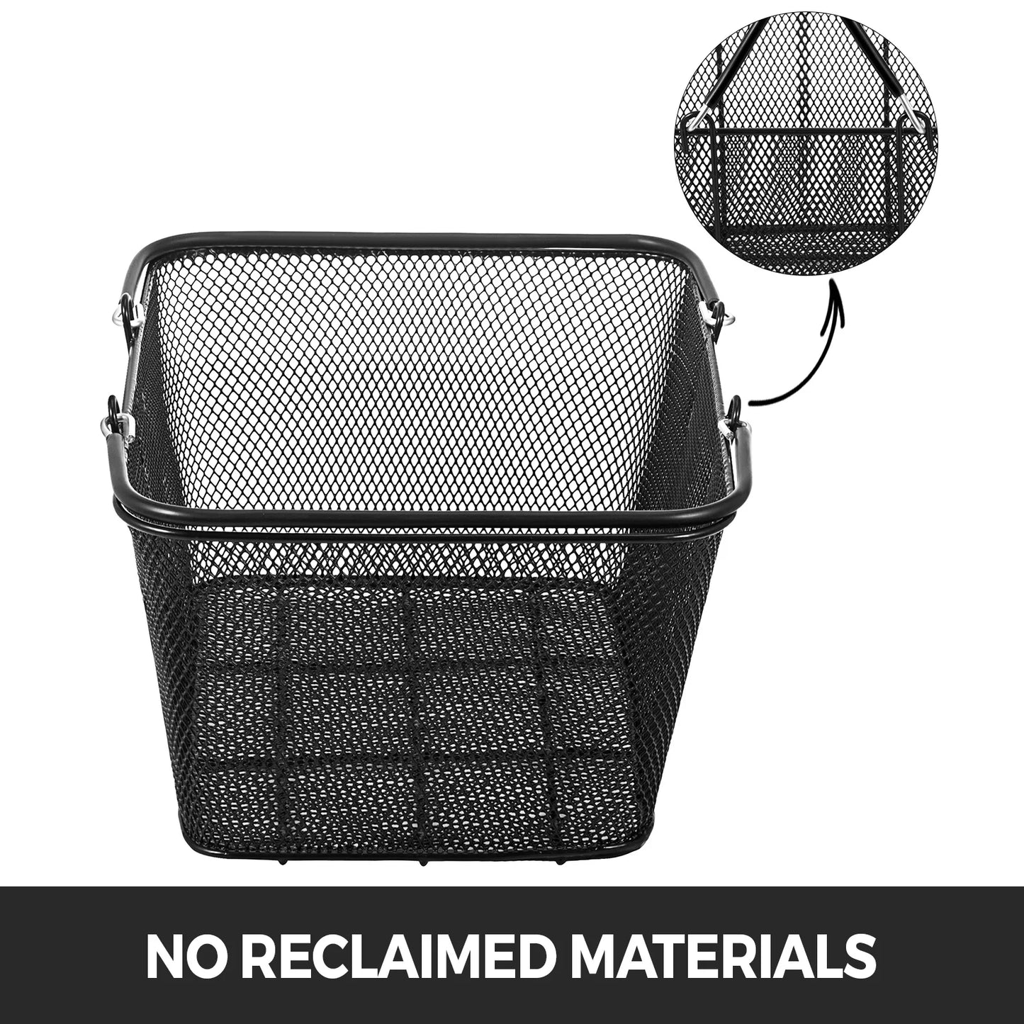 SucceBuy Steel Shopping Baskets With Handles 12 Pack Retail Display