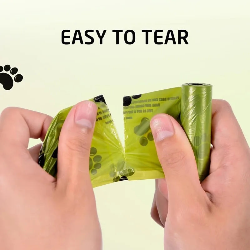 Leak Proof Extra Thick Dog Waste Bags For Pet Cleanup