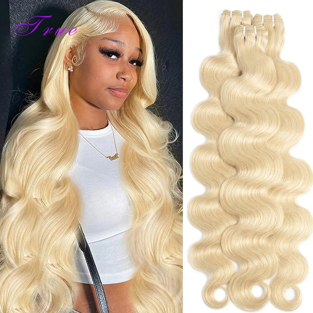Gefily Brazilian 16A Ombre Body Wave Bundles Extensions