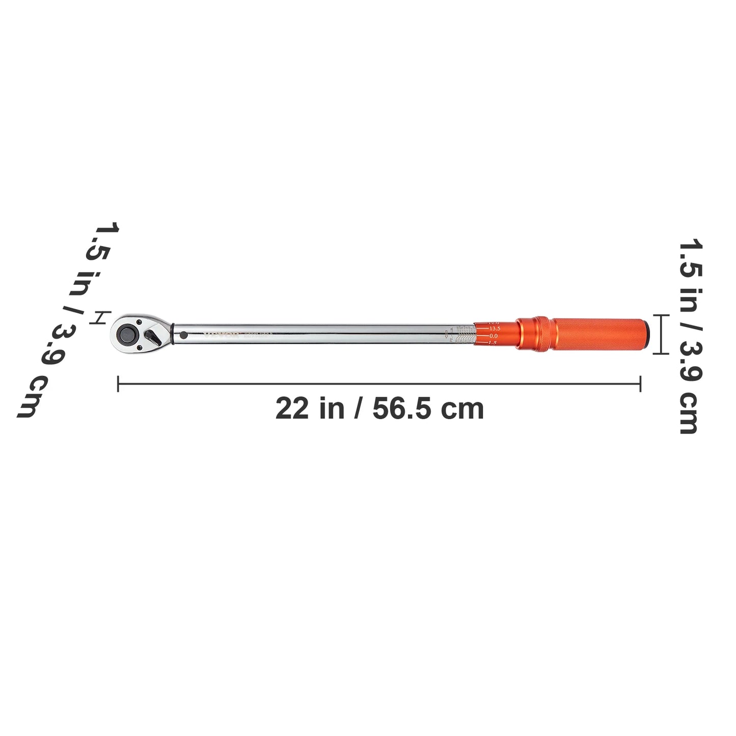 SucceBuy Precision Mechanical Torque Wrench With Pointer For Car Repair