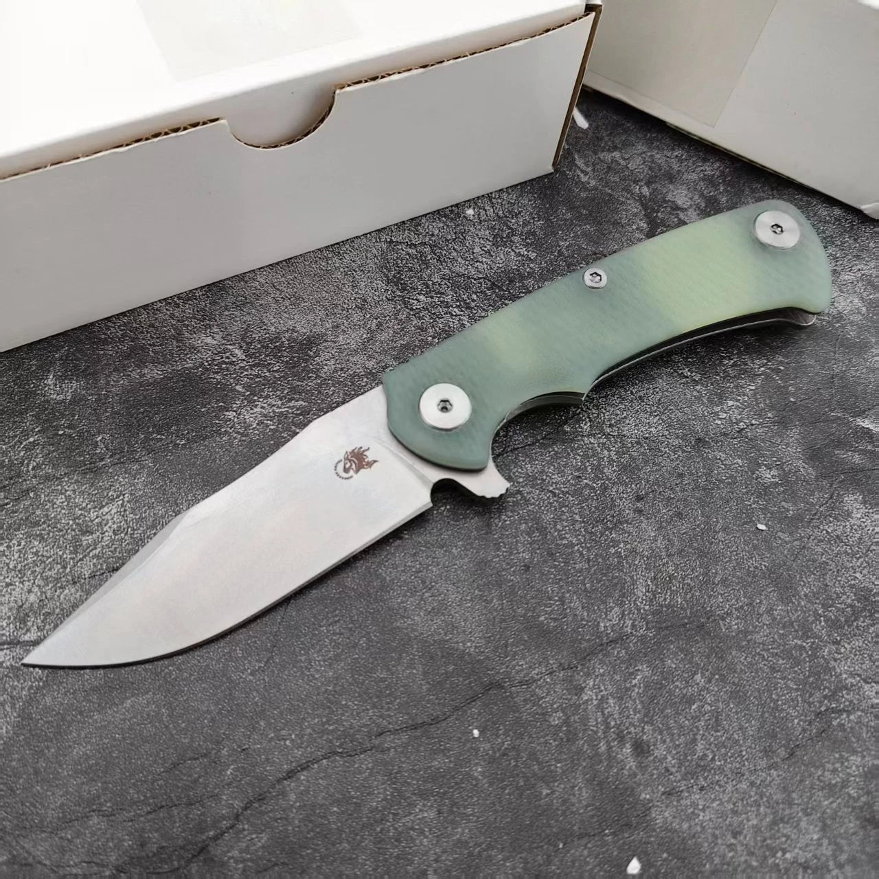 Rick Hinderer XM18 D2 Steel G10 Folding Flipper Pocket Knife