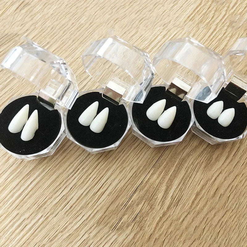 Vampire Fangs Dentures Props For Halloween Costume Party
