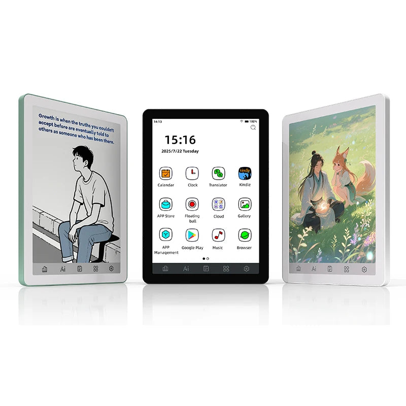 BIGME B6 Advanced E Ink Touchscreen Digital Ebook Reader Android