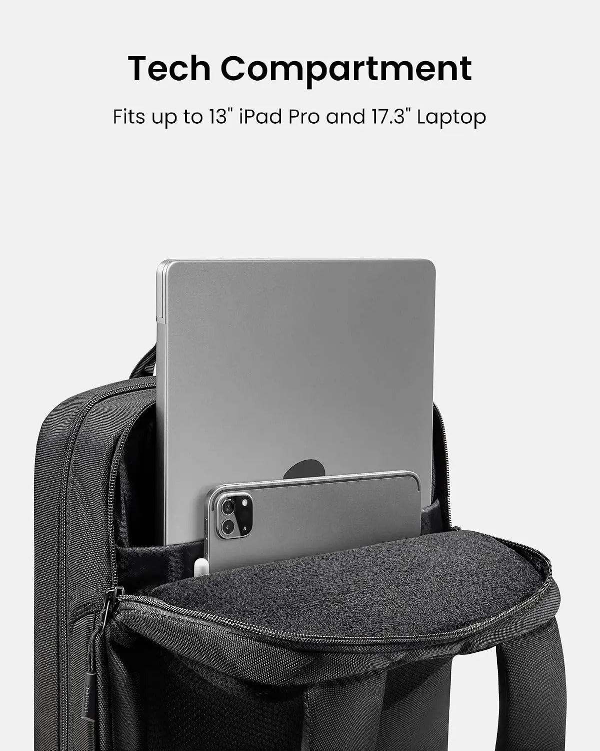 Professional Polyester Laptop Backpack For Work Travel And Commuting