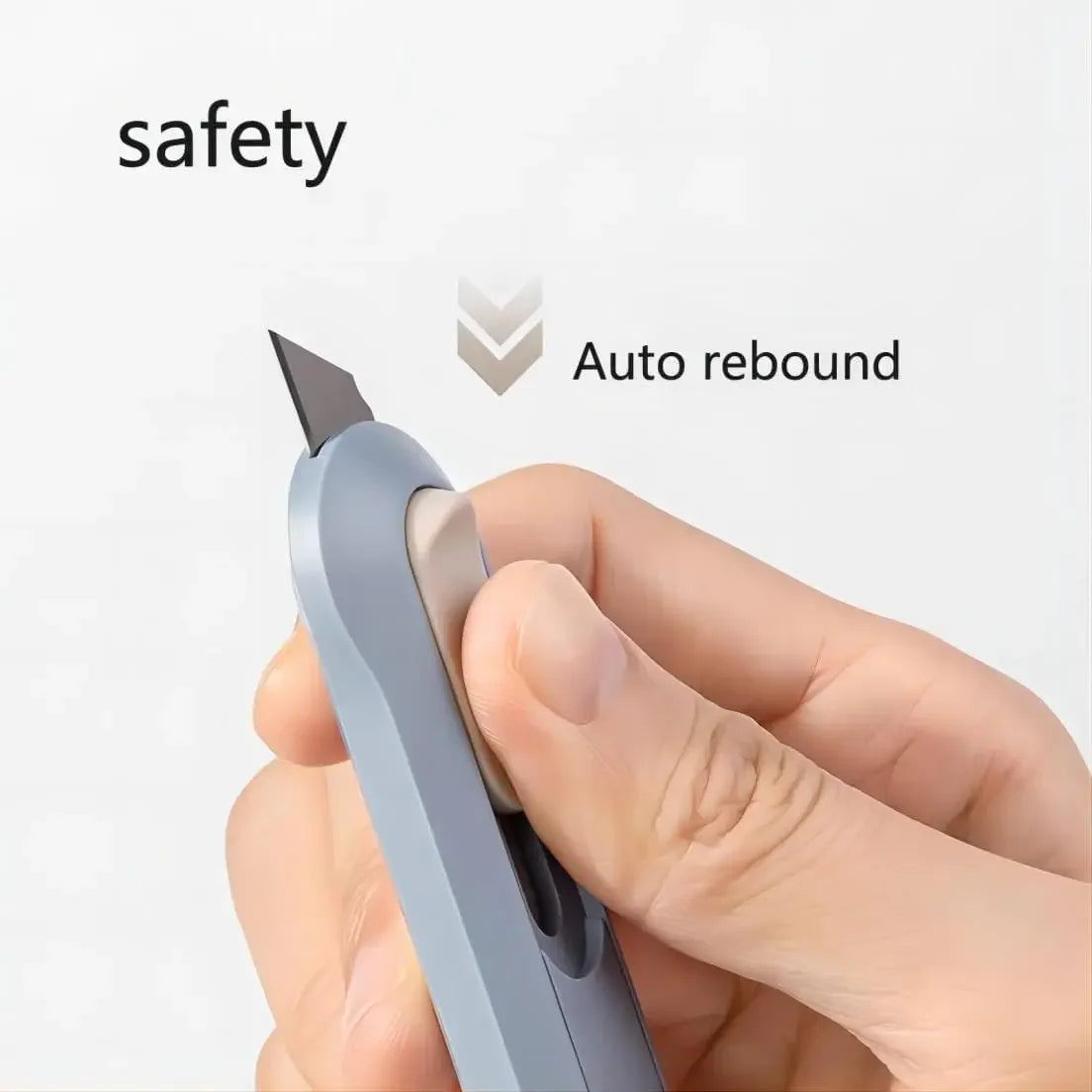 Portable Retractable Box Cutter For Office And Craft Projects