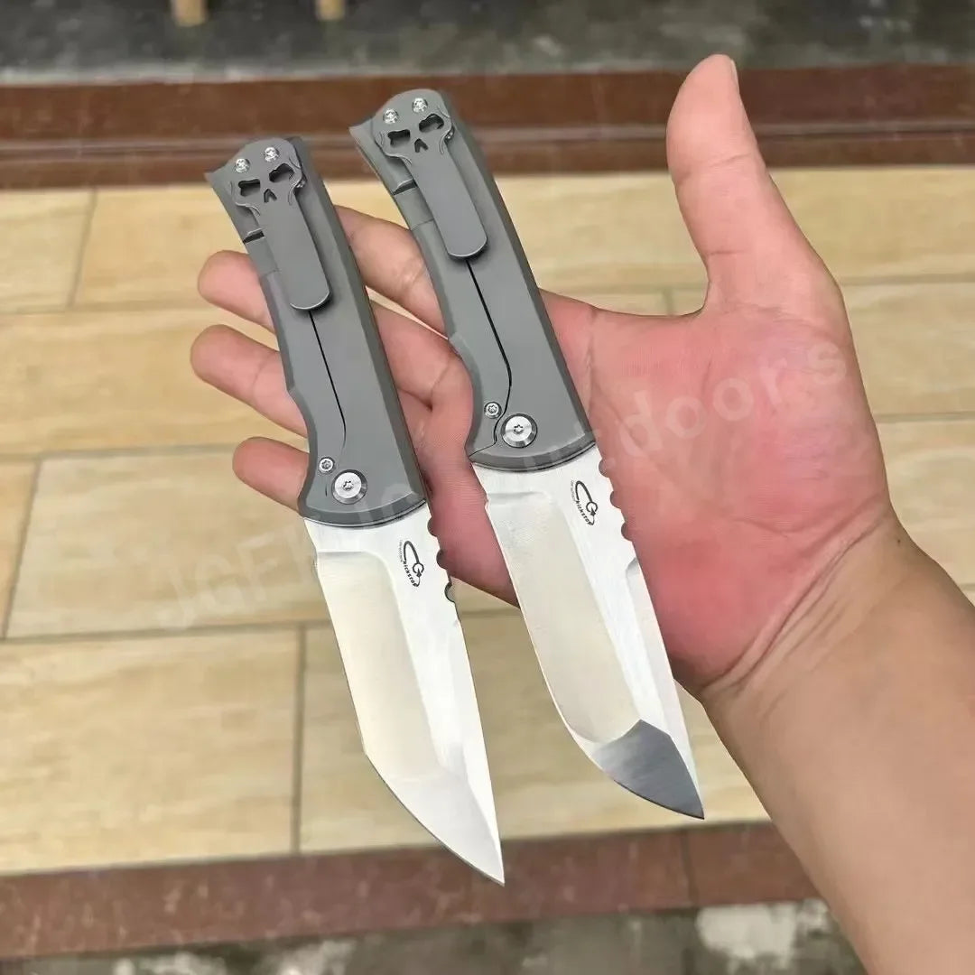 Professional M390 Steel Titanium Folding EDC Pocket Knife