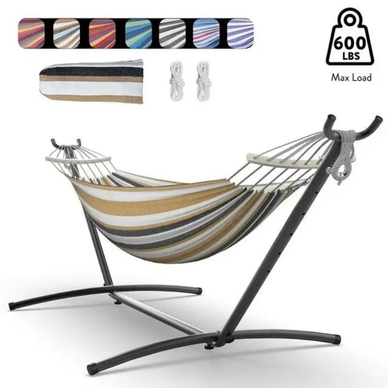 Gyroor Adjustable Outdoor Hammock Stand With Convenient Storage Bag