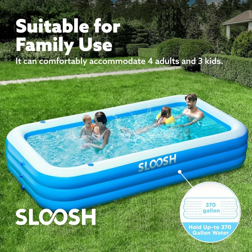 Joyfy Inflatable Family Swimming Pool With UV Protection