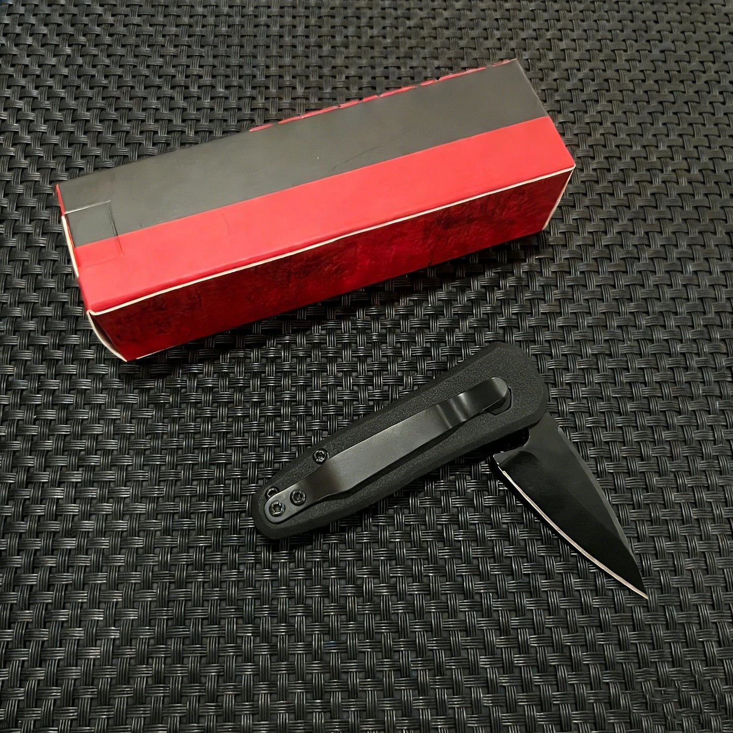DIY Quick Open Folding Pocket Knife With Aluminum Handle