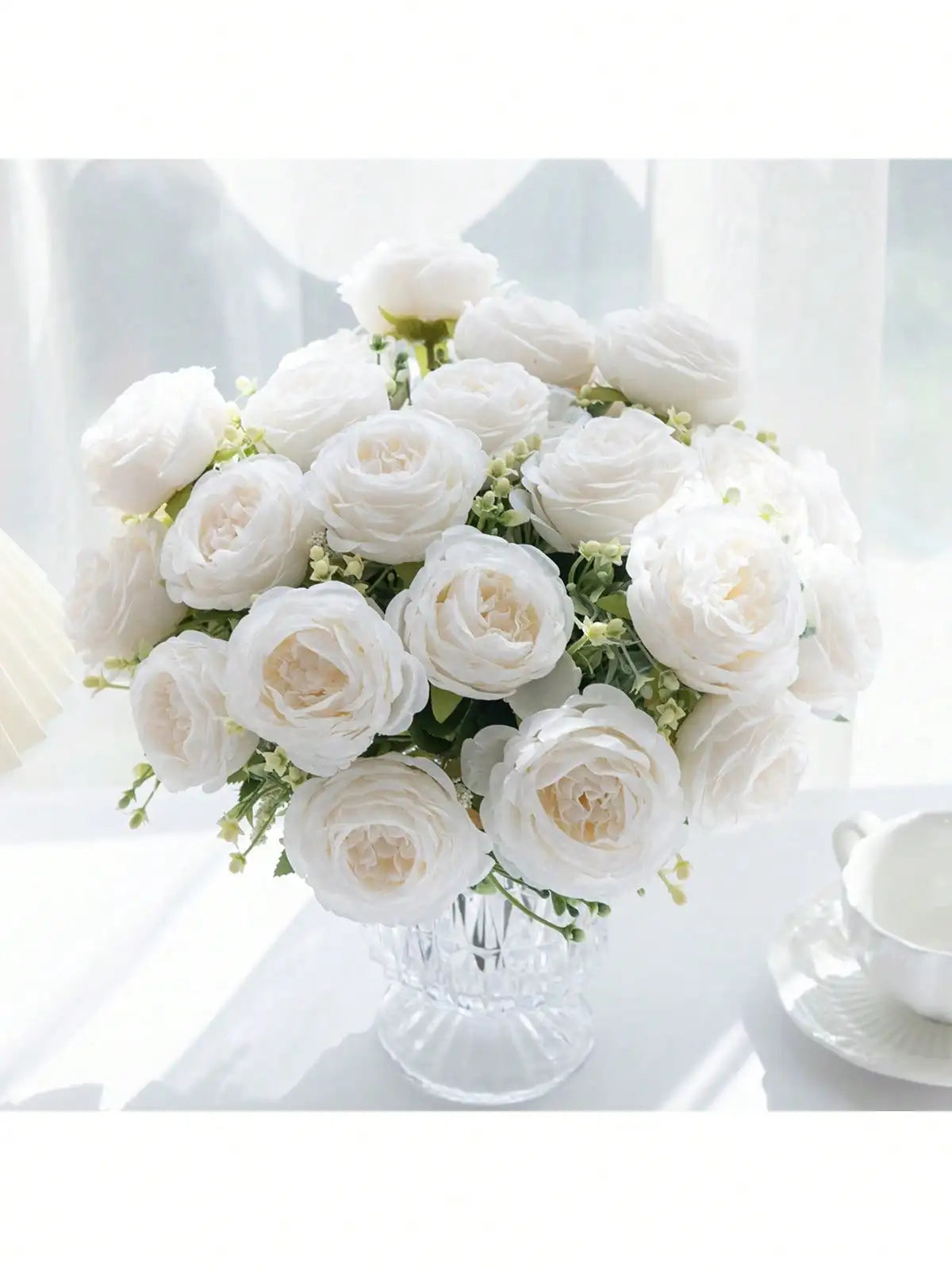 Real Touch Artificial Peony Flowers For Wedding And Home Decor