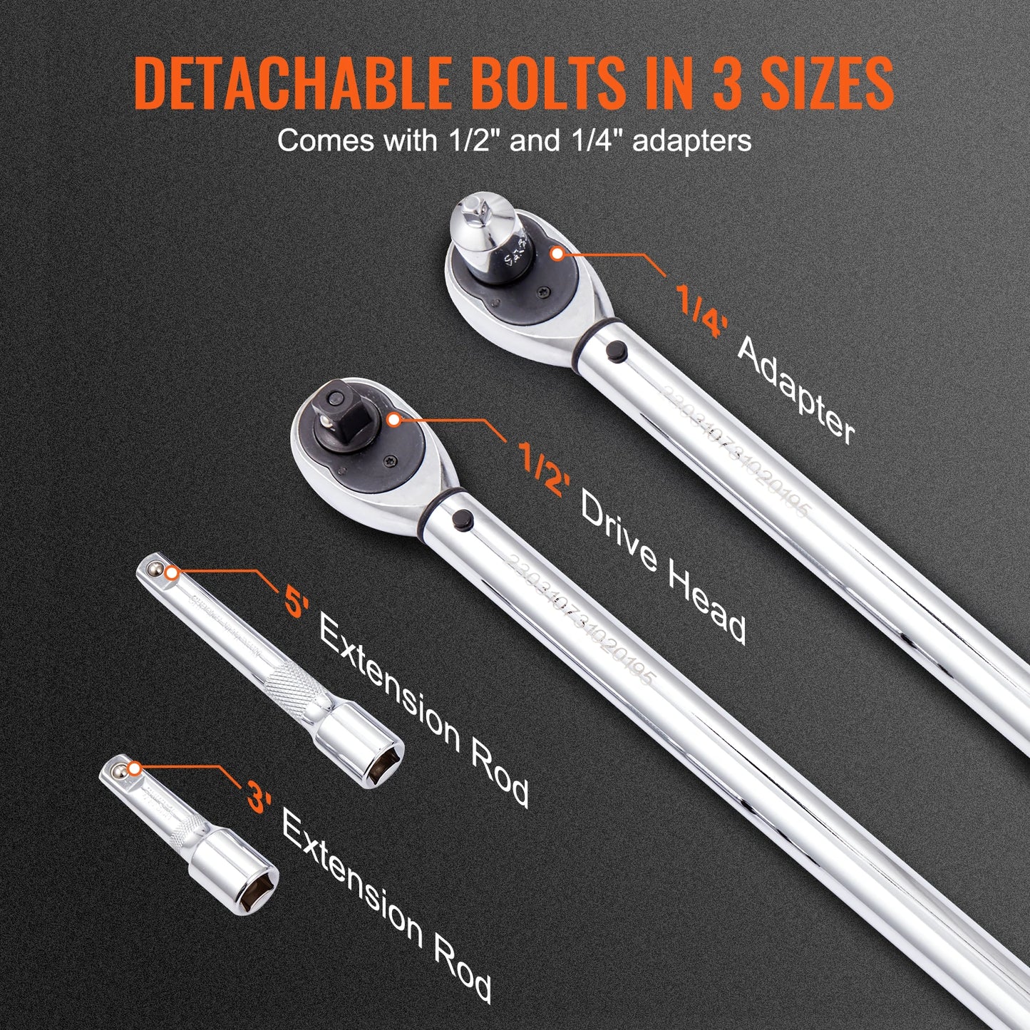 SucceBuy Precision Mechanical Torque Wrench With Pointer For Car Repair