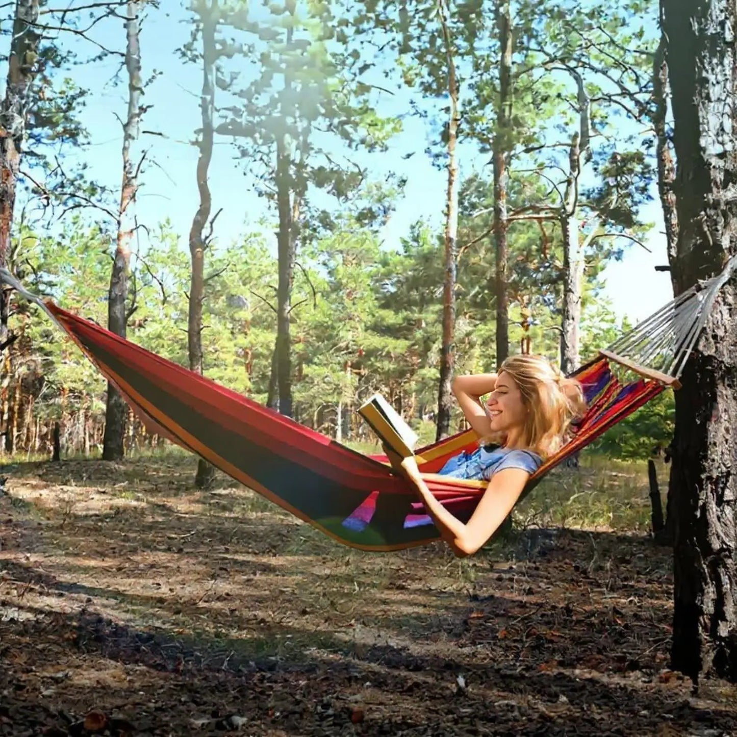 Gyroor Adjustable Outdoor Hammock Stand With Convenient Storage Bag