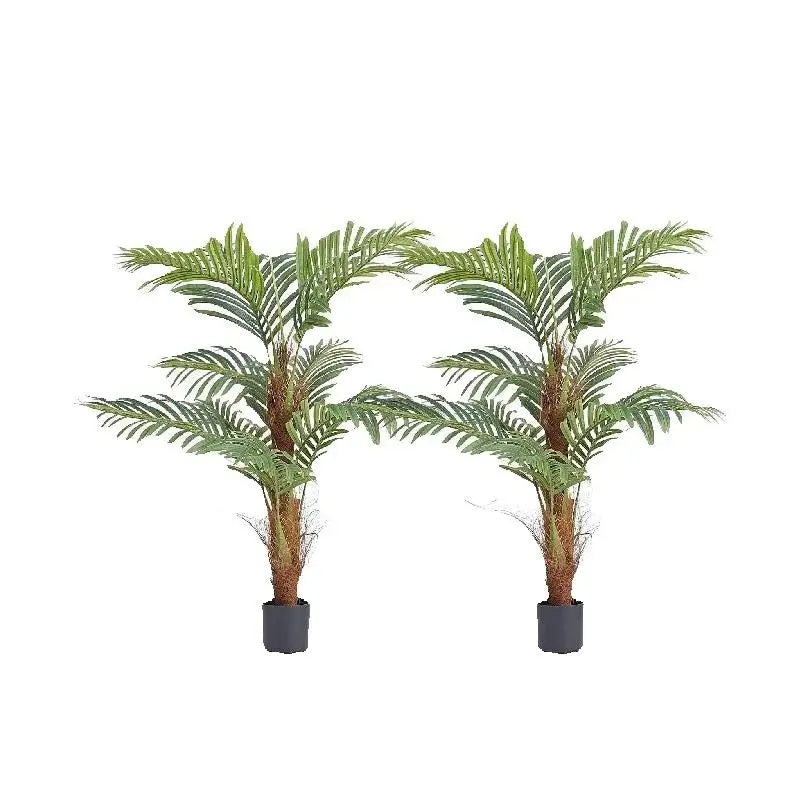 Artificial Palm Tree With Sturdy Base For Home Garden Decor